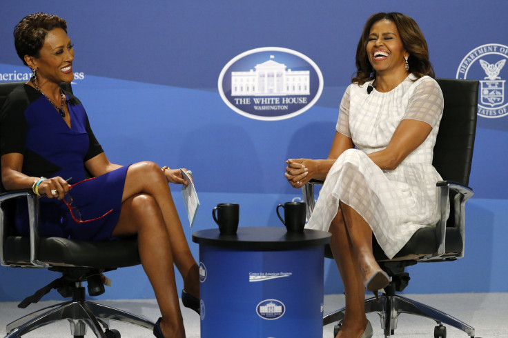 Robin Roberts and Michelle Obama