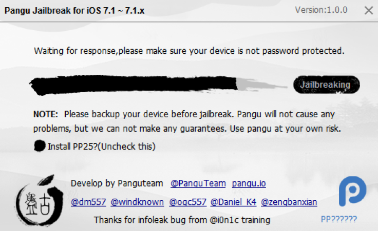 PanGu jailbreak process