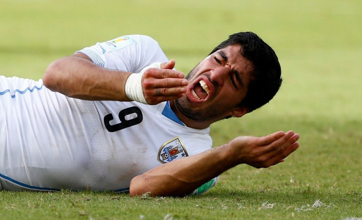 Luis Suarez of Uruguay 