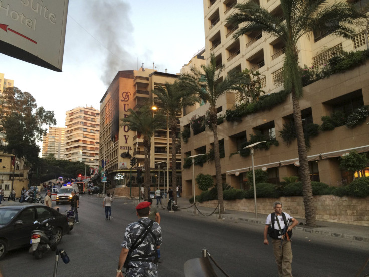 Beirut hotel explosion