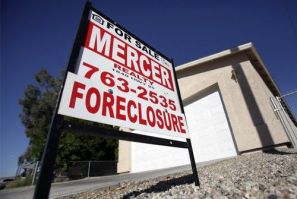 A foreclosed home is seen in Bullhead City, Arizona, 