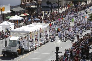 Same Sex marriage parade Utah