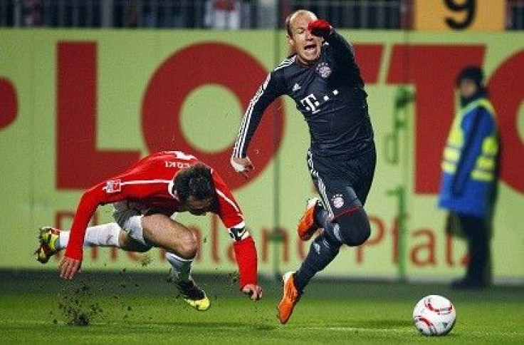 Robben will be in action for Bayern Munich