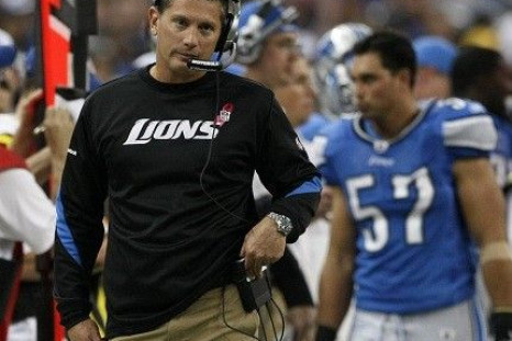 Lions Head Coach Jim Schwartz