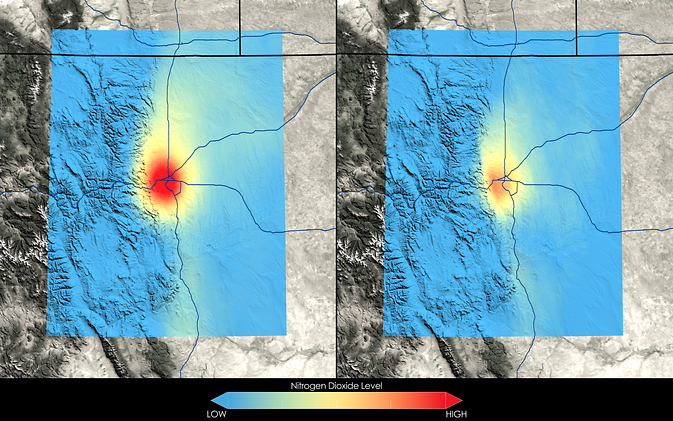 New NASA Images Reveal Reduction In Air Pollution Across The US | IBTimes