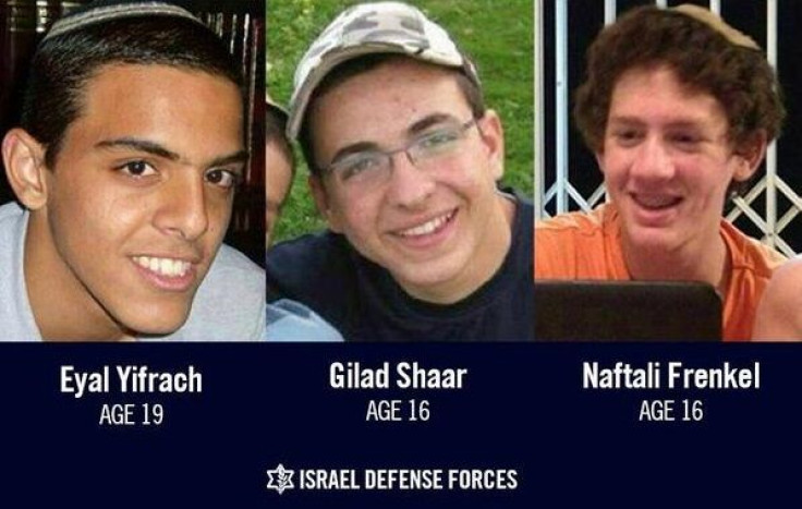 missing Israeli teenagers