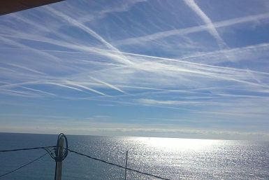 Contrails or chemtrails? 