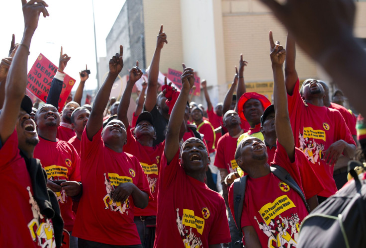 South Africa NUMSA Strike 