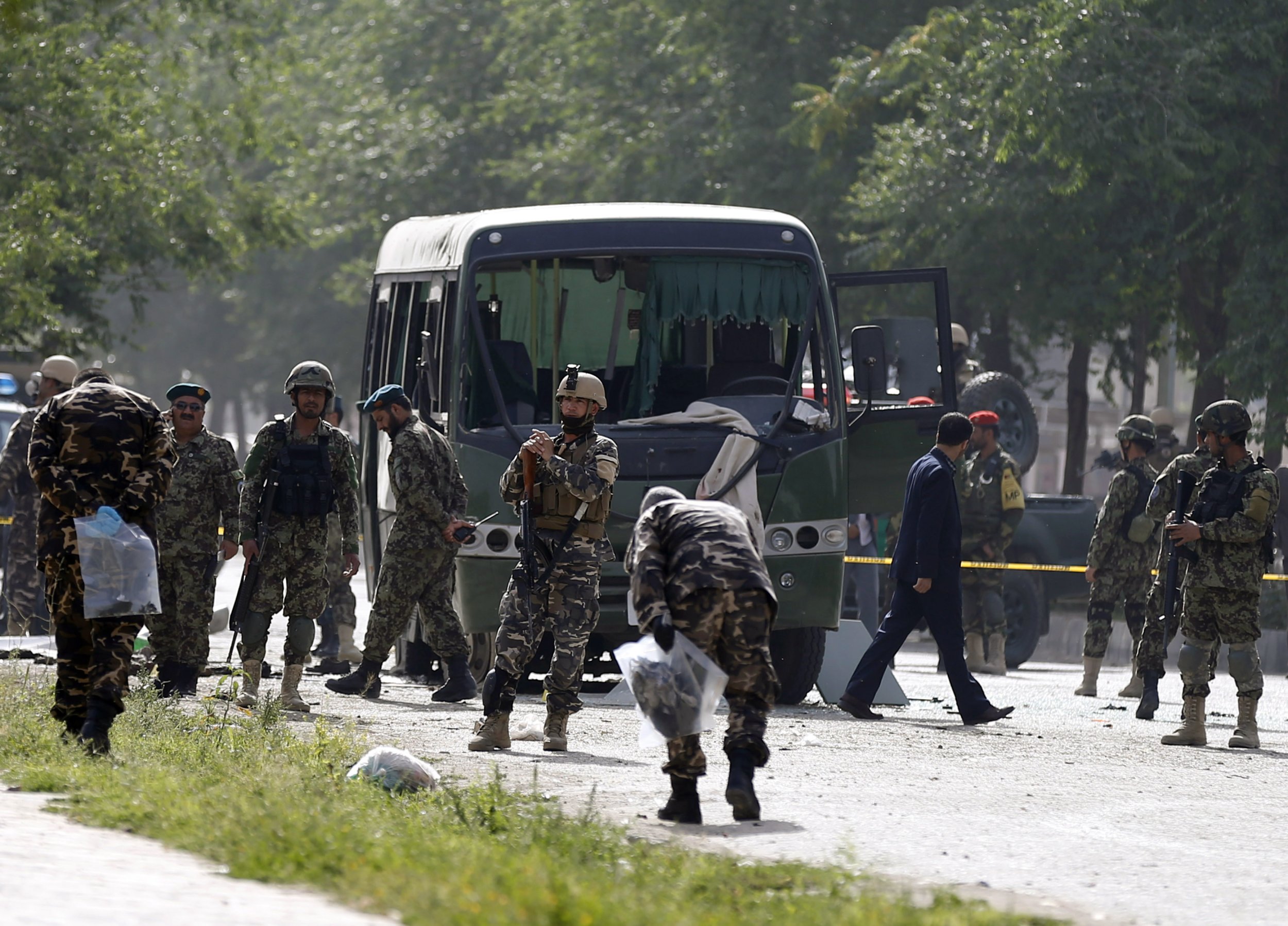 Taliban Suicide Bomber Attacks Air Force Bus, Killing 8 And Injuring 13 ...