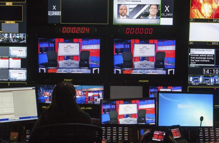 ESPN control room