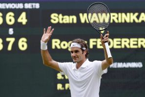 Roger Federer Wimbledon 2014