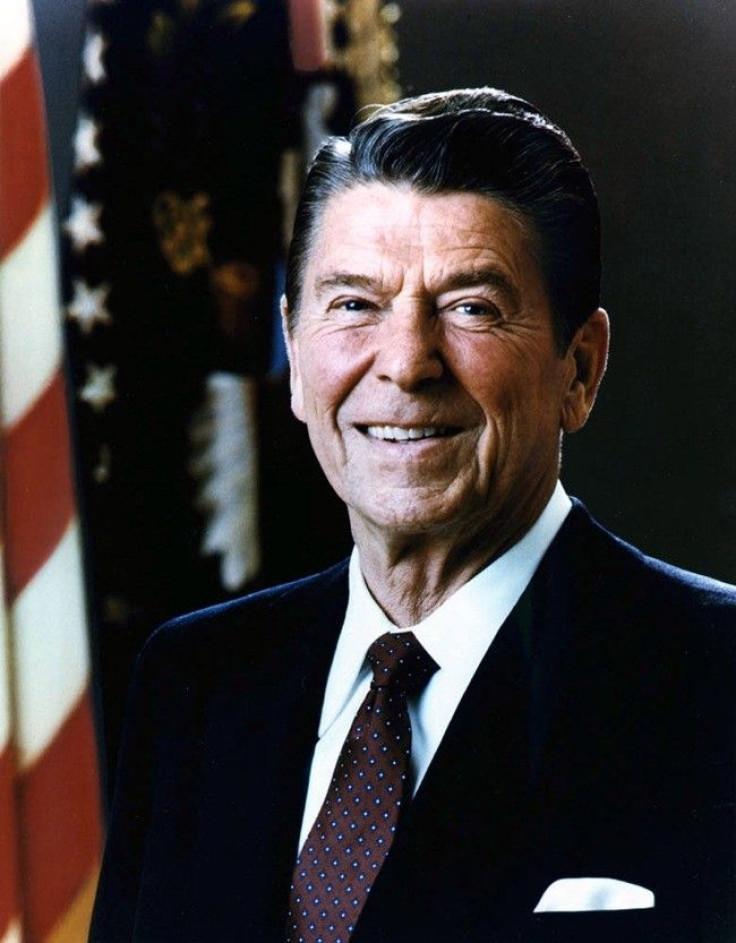 Former President Ronald Reagan, R-Calif.