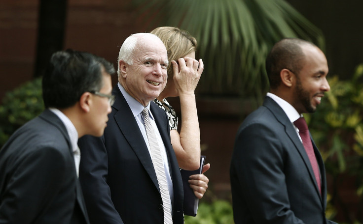 John McCain India visit