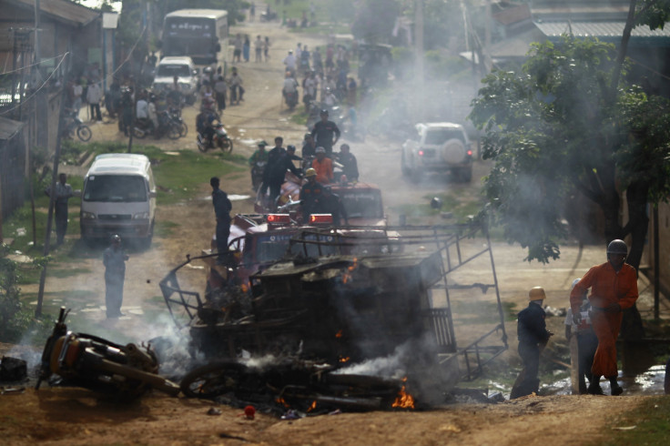 Myanmar riot in May 2014