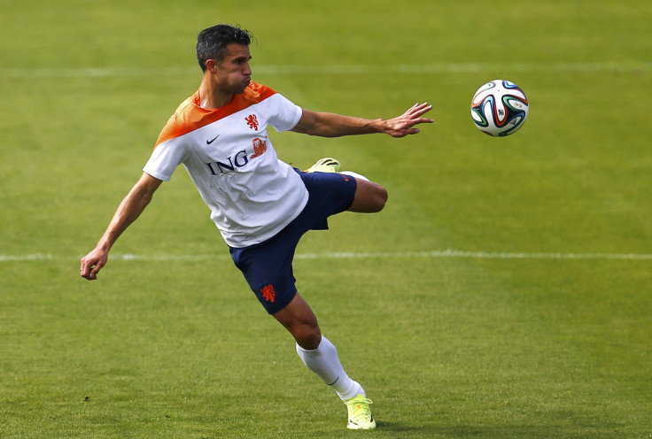 Robin van Persie Netherlands World Cup 2014