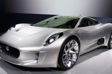 Jaguar Unveils C-X75 Concept Super Electric Car 	