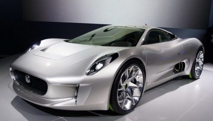 Jaguar Unveils C-X75 Concept Super Electric Car 	