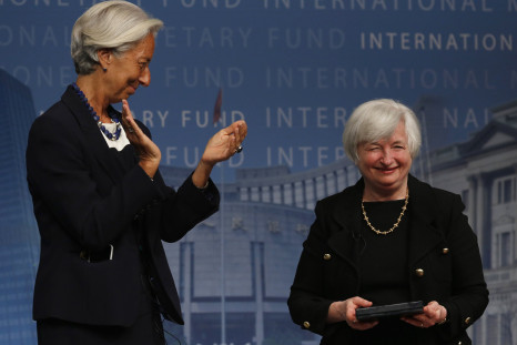 Christine Lagarde and Janet Yellen-July 2, 2014