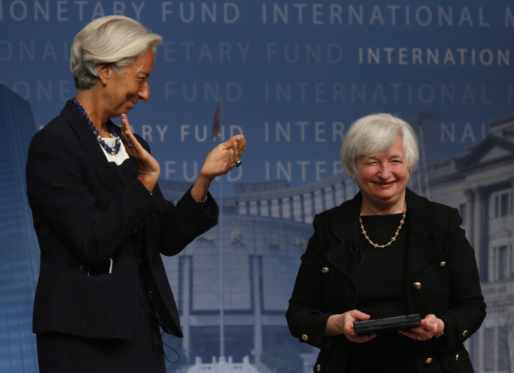 Christine Lagarde and Janet Yellen-July 2, 2014