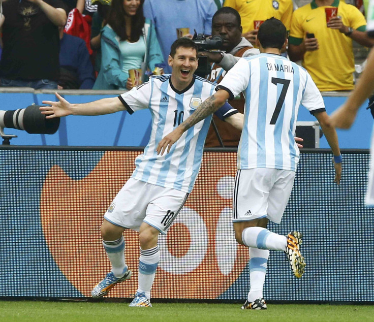 Lionel Messi, Angel di Maria