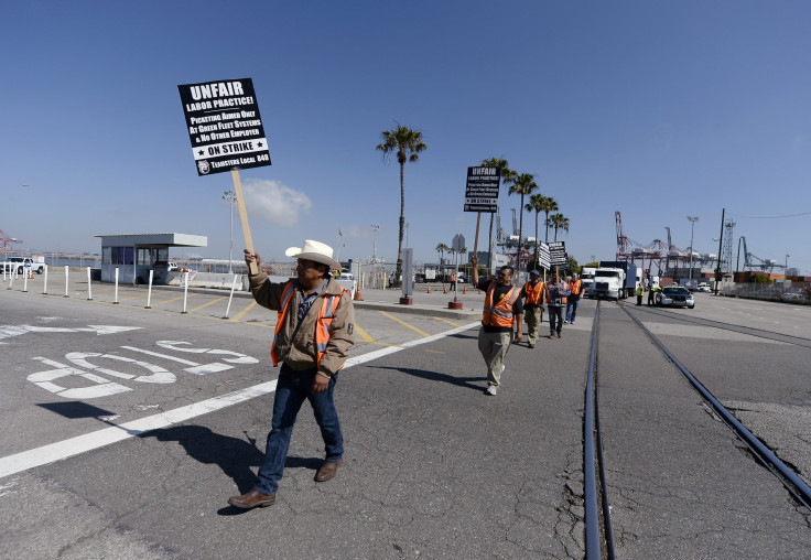 Port Truck Drivers Strike