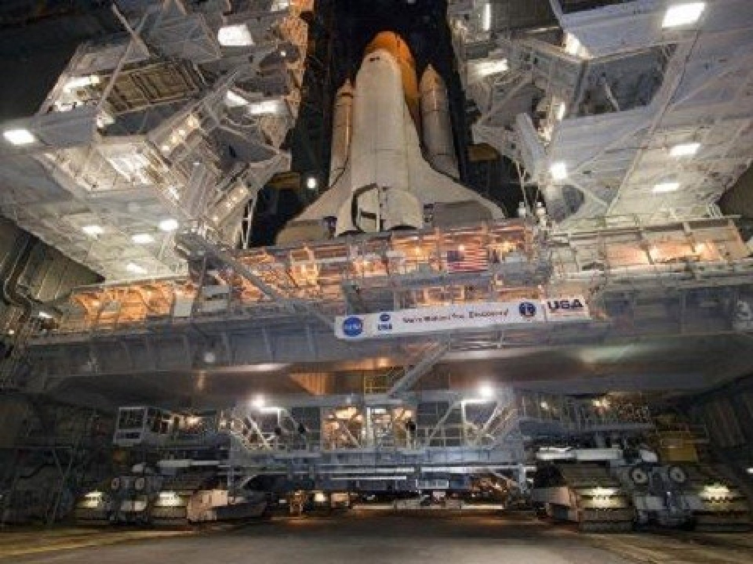 Discovery At Launch Pad