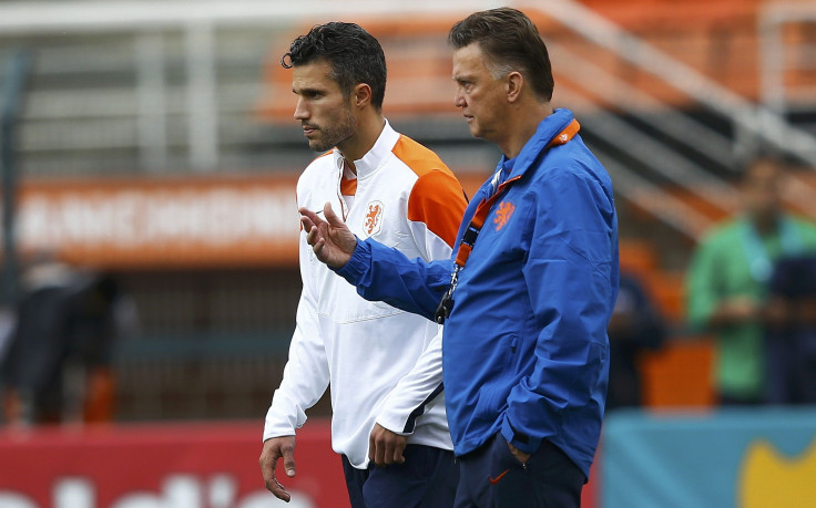 Robin van Persie, Louis van Gaal