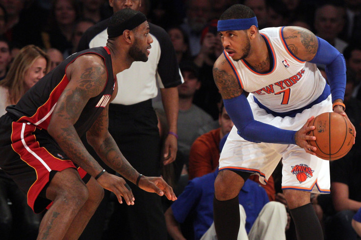 Carmelo Anthony, LeBron James