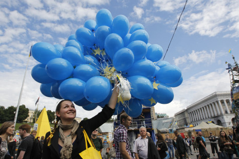 Kiev Maidan Celebration