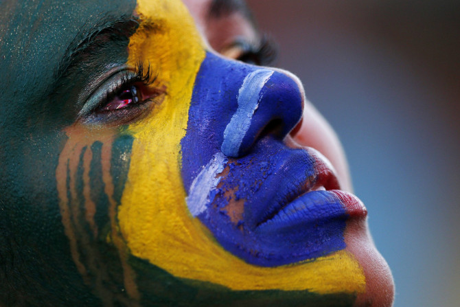 Crying Brazil Fan World Cup 2014