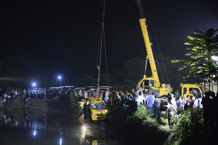 China bus crash