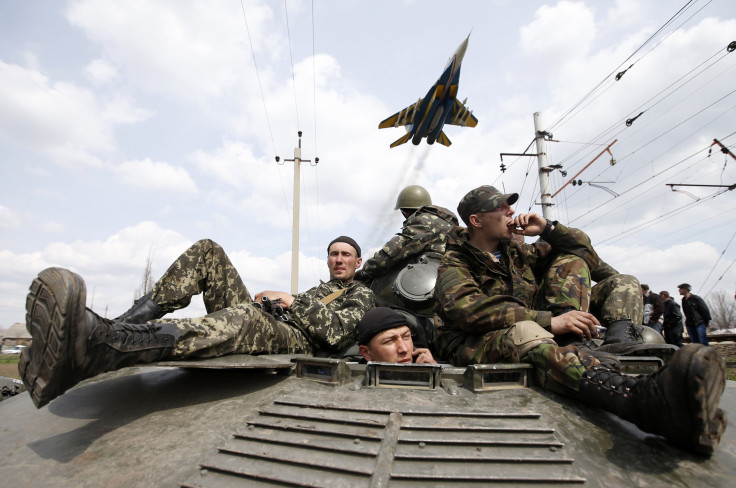 Ukrainian fighter jet