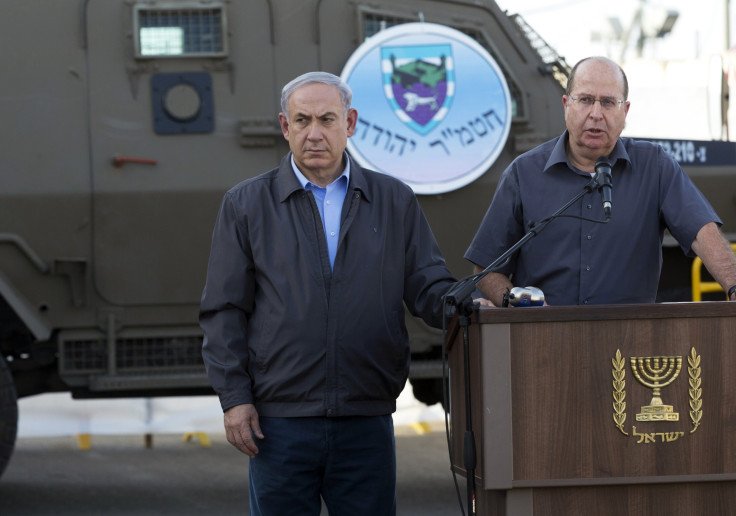 moshe ya'alon_benjamin netanyahu