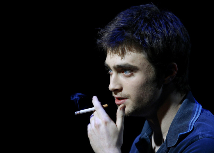 Daniel Radcliffe smoking