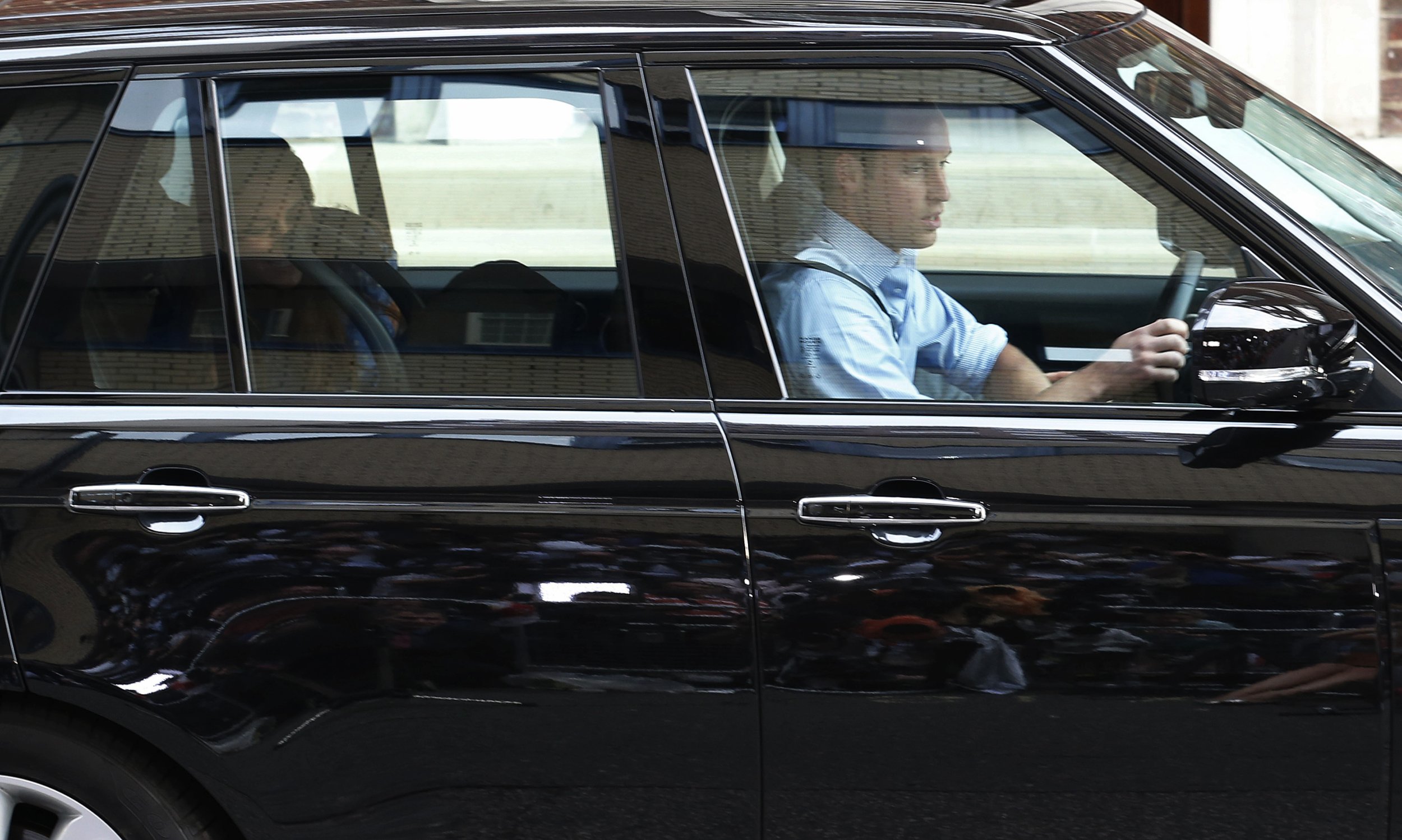 Prince William driving new family home