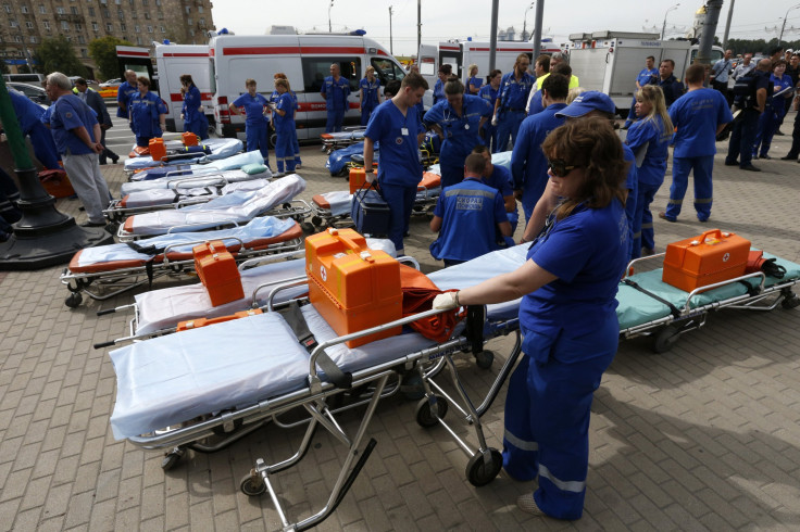 Moscow train accident