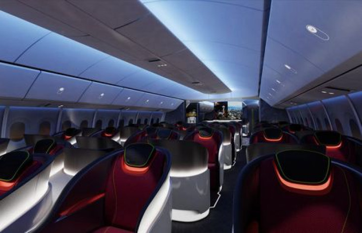 Rendering of Boeing 777X interior