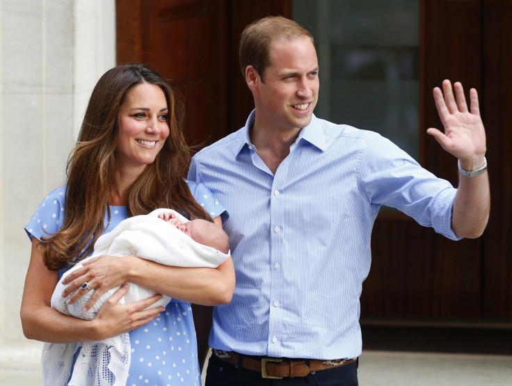 Kate, William and George