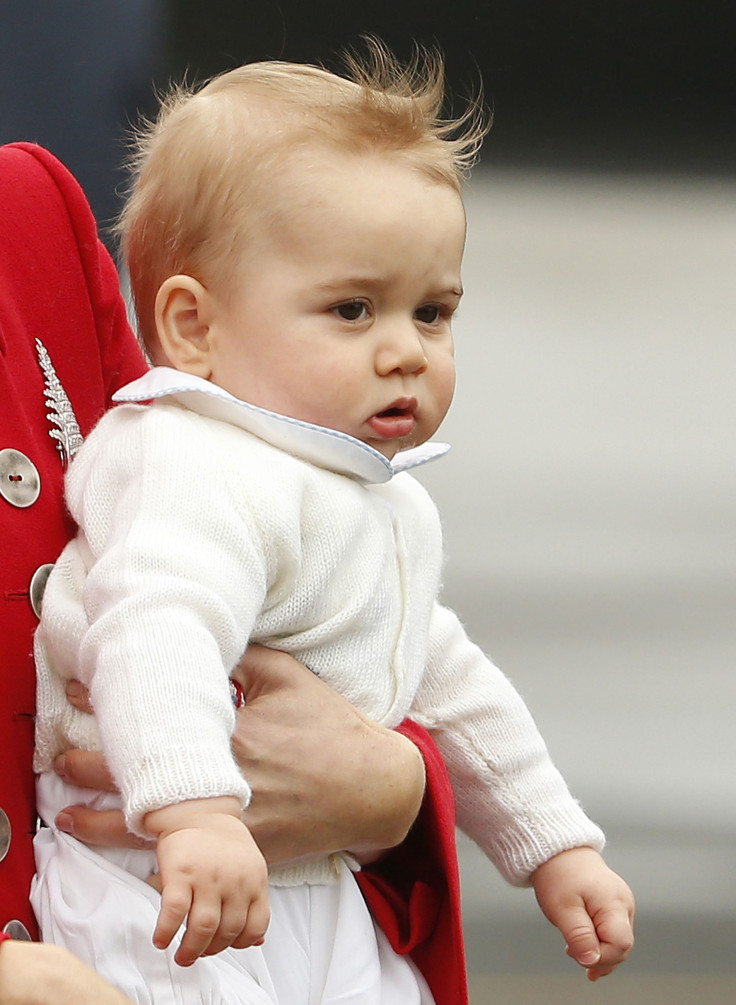 Prince George over flying