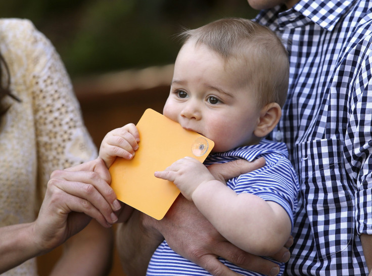 Prince George hungry