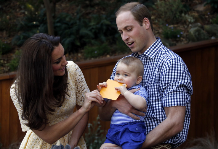 Prince George hungry