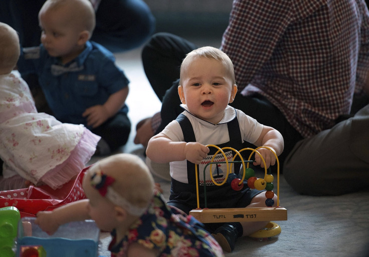 Happy Prince George face