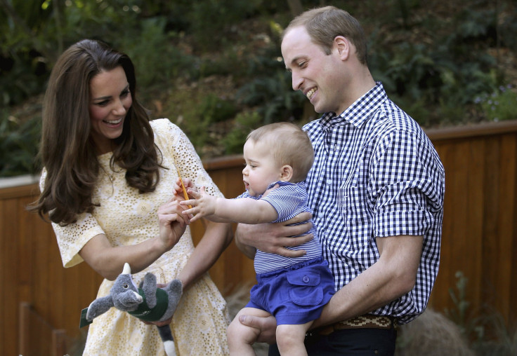 Kate Middleton, Prince George and Prince William