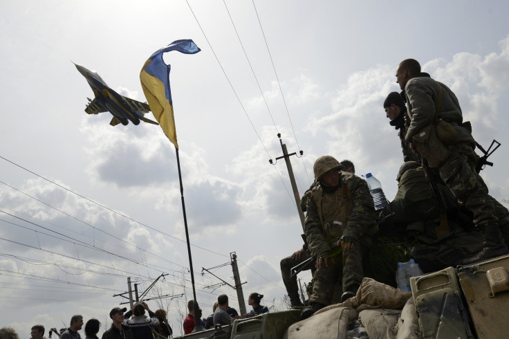 Ukraine military jet