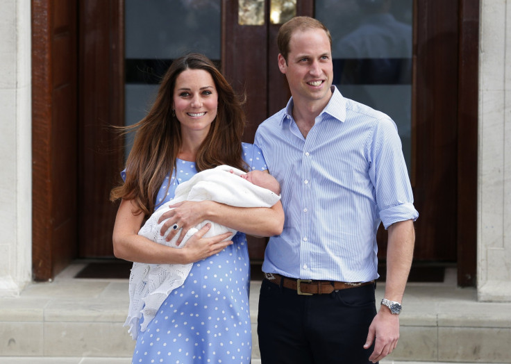 Prince George, William and Kate