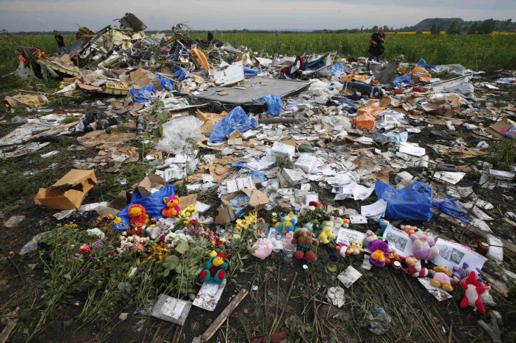Malaysia Airlines Flight MH17 Crash Site-July 19, 2014