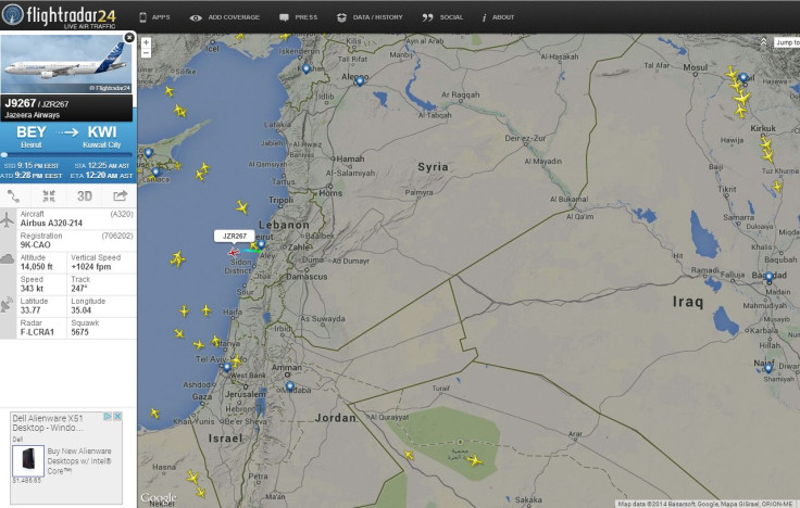 Jazeera Airways routing