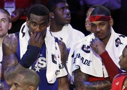 Anthony and Stoudemire will be teammates starting Wednesday