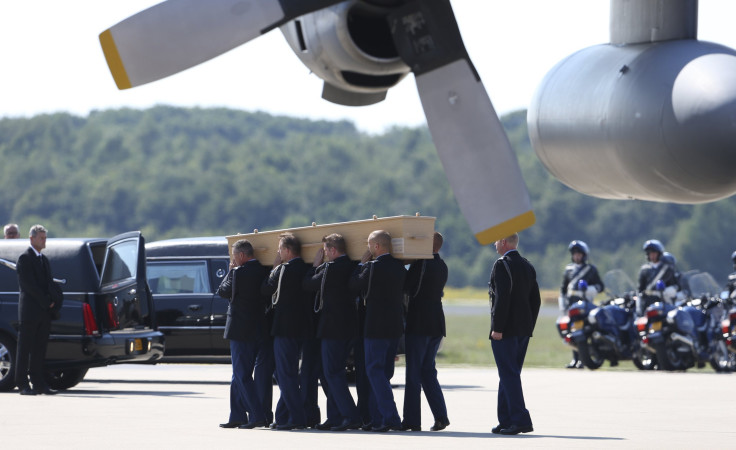 MH17 victims arrive in Netherlands