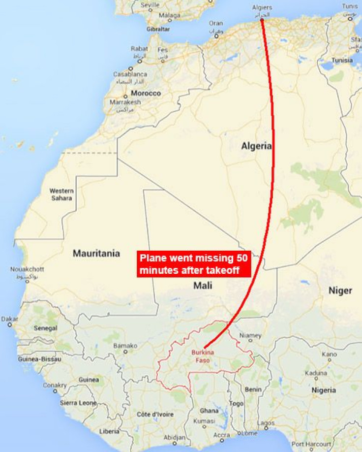 Air Algerie Map